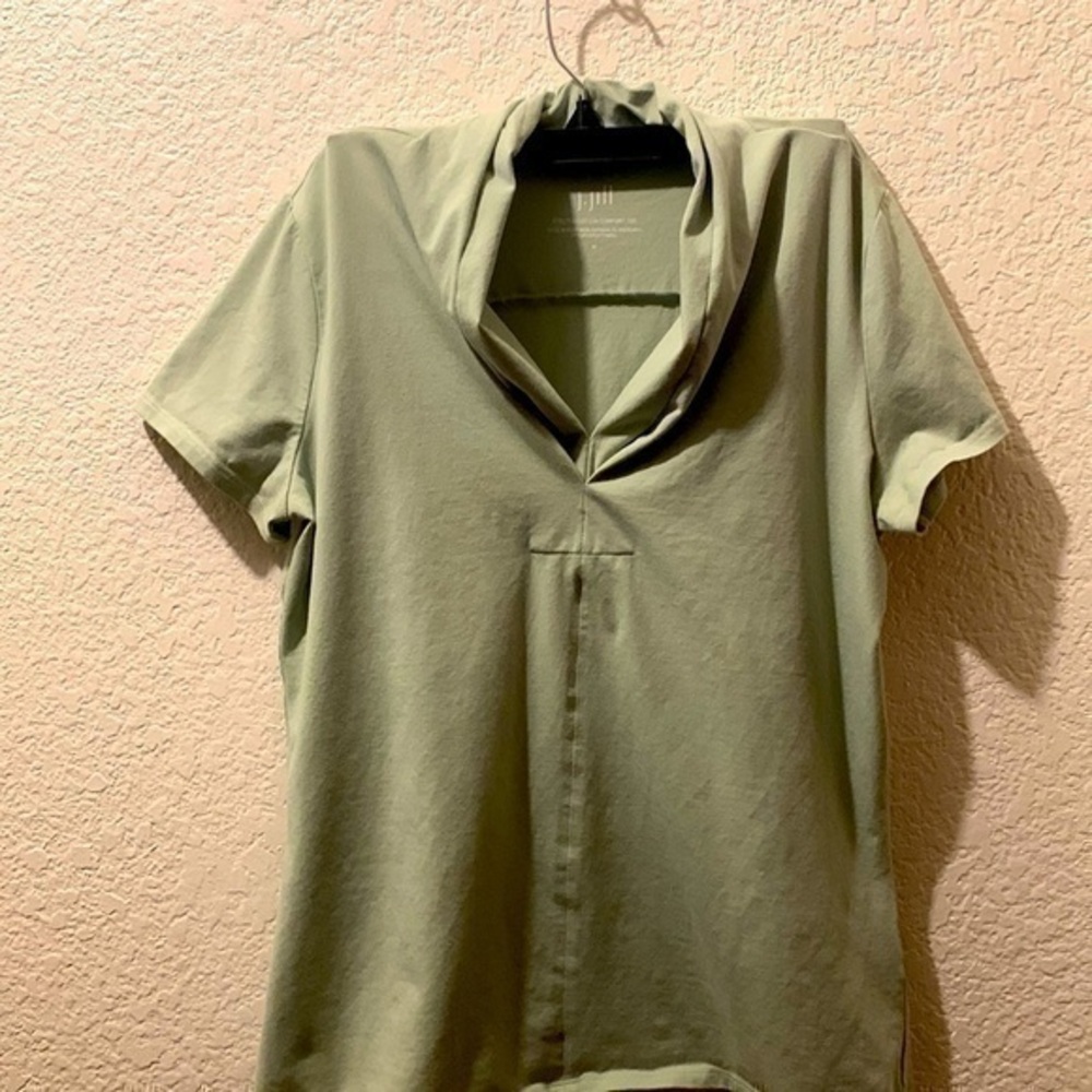 J Jill stretch cotton comfort tee